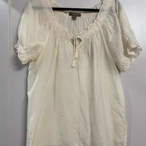 EUC Tommy Bahama Peasant Blouse Sz 12.